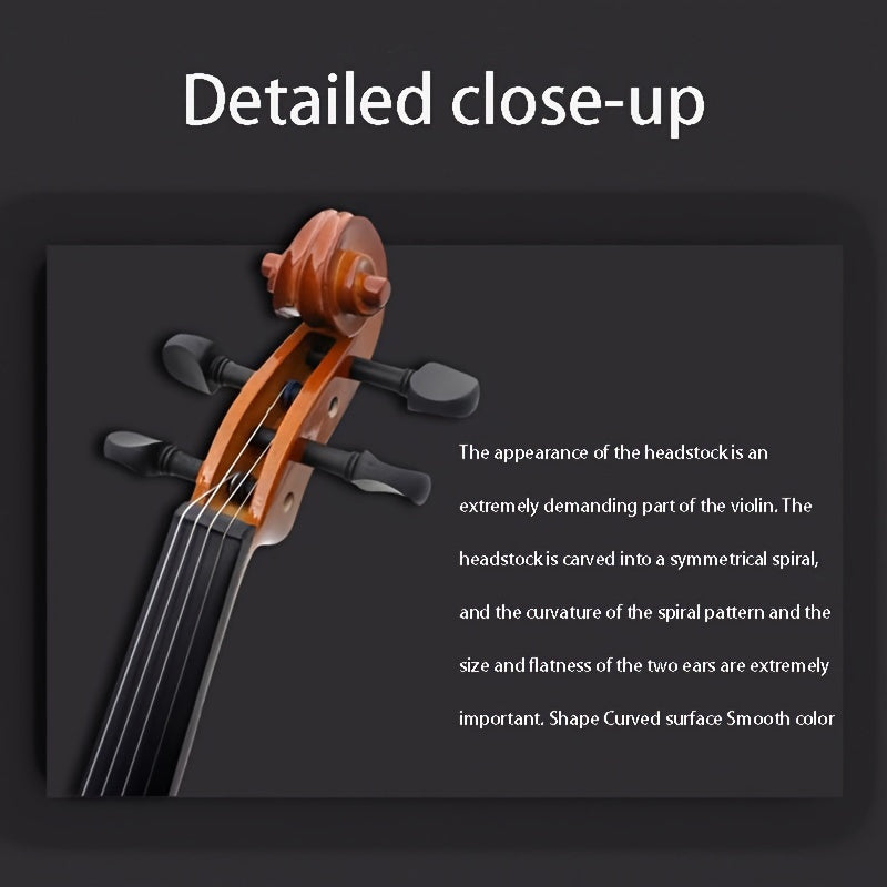 Astonvilla AV-E03 EQ Electric Acoustic Violin available in two colors.