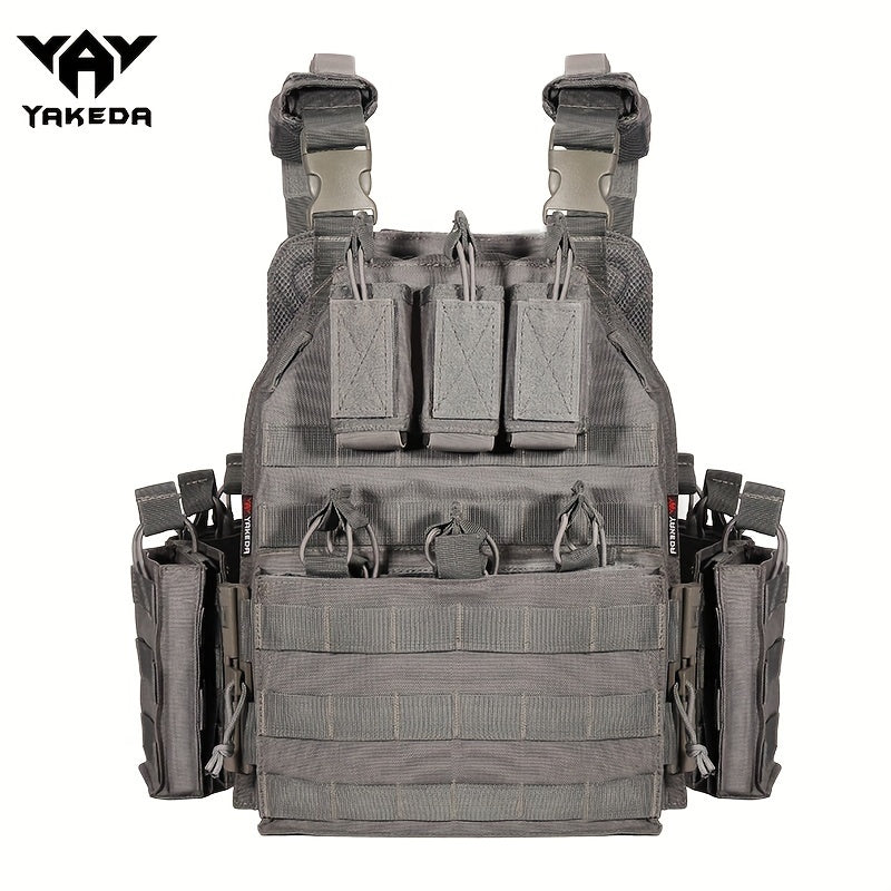 BOMTURN Outdoor Training Vest for Men with Quick Release Molle Design