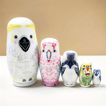 Handcrafted nesting dolls for kids, great for holidays like Christmas and Easter