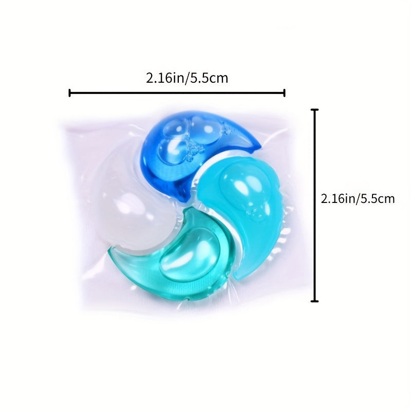 4in1 Laundry Detergent Soap Pods in varying pack sizes for strong decontamination and long-lasting fragrance. Ideal for apartments, college dorms, and general cleaning needs.