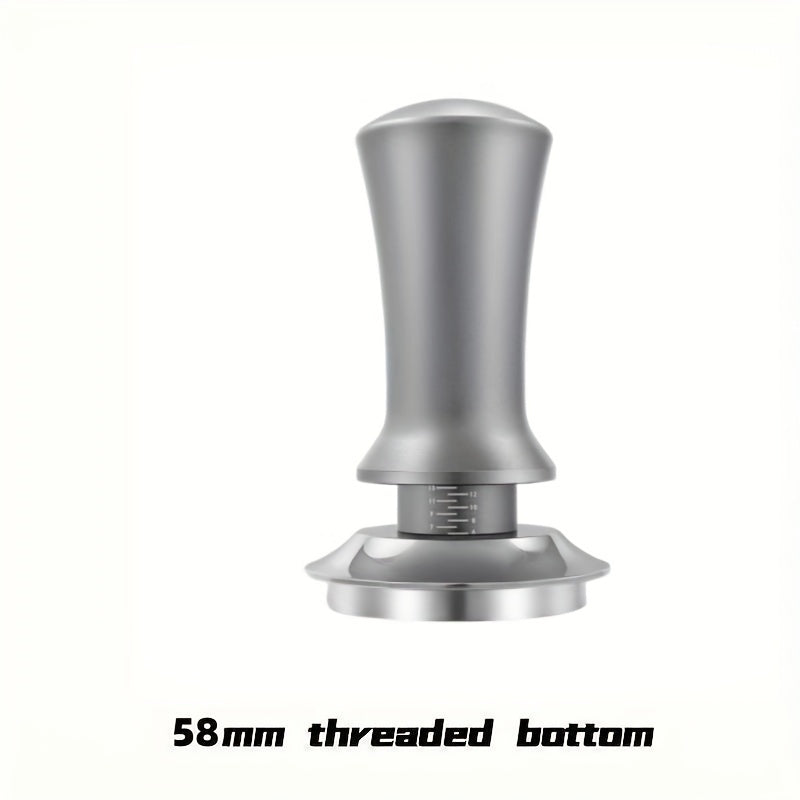 This high-quality Stainless Steel Espresso Tamper is designed for precision, with adjustable depth and a calibration spring to ensure the perfect tamping every time. Ideal for both professional baristas and home use.