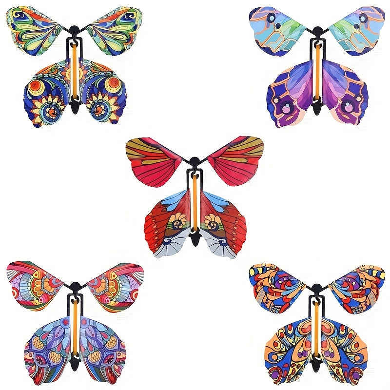 10/20pcs Magic Props Flying Magic Butterfly - Novel Toy, Surprise Gift, Party Game, Classic Prank Toy