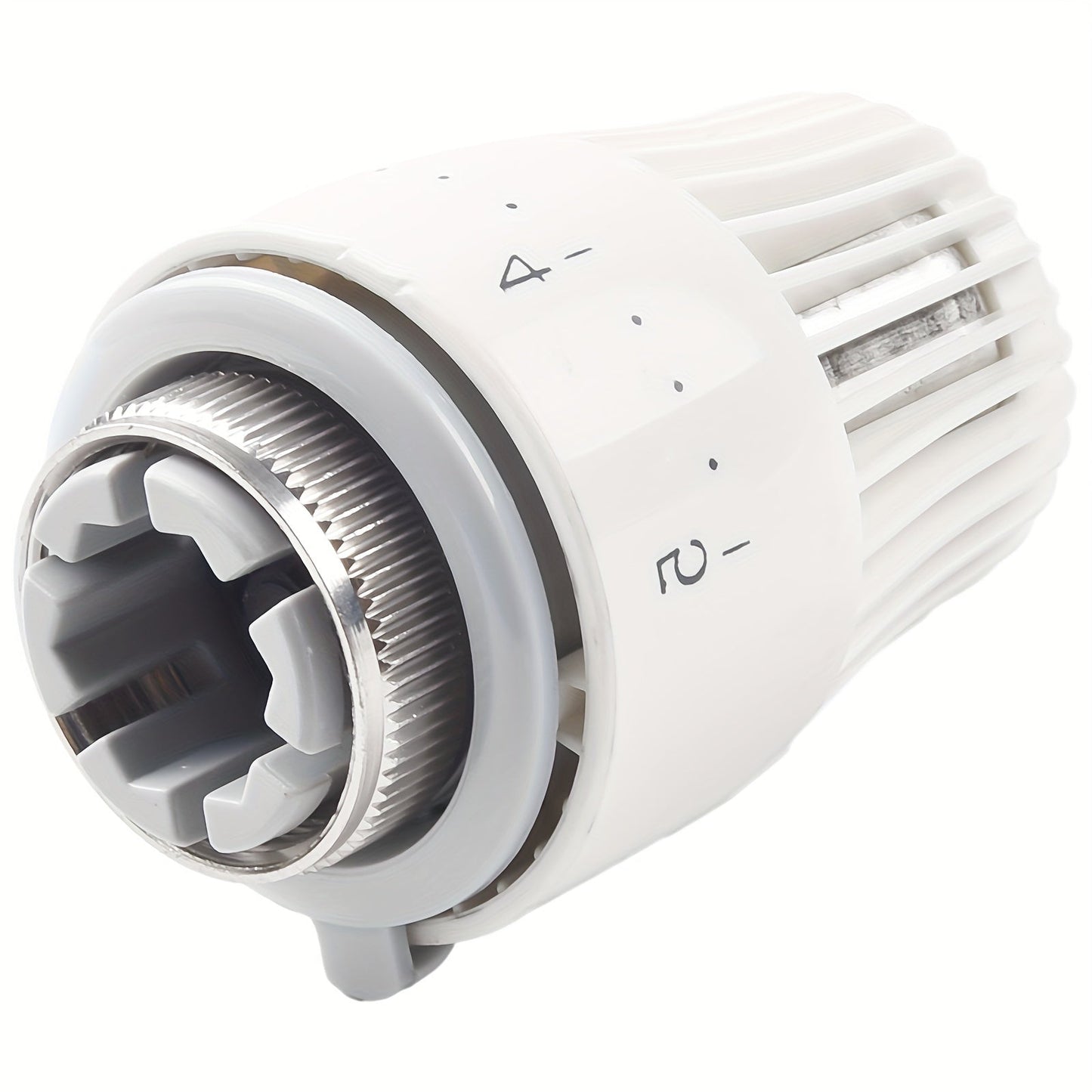 Easy to install replacement thermostatic radiator valve (1 piece) for M30x1.5 fittings. No power needed and features a digital temperature display for improved home comfort.