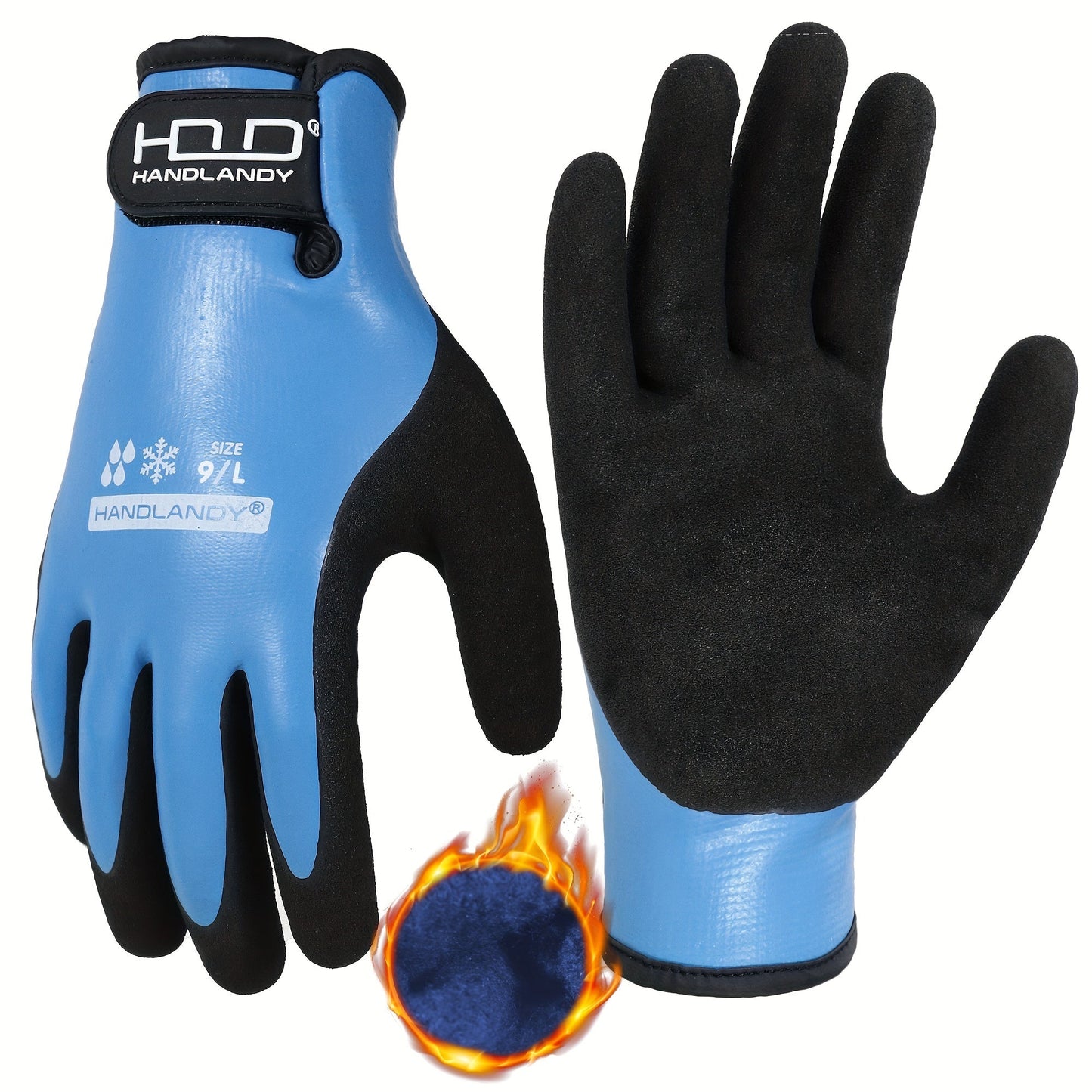 Stay cozy and protected this winter with a pair of Landyachts knitted polyester gloves. These gloves feature full finger coverage, non-slip grips, and are both waterproof and windproof. Suitable for both men and women, these gloves are perfect for