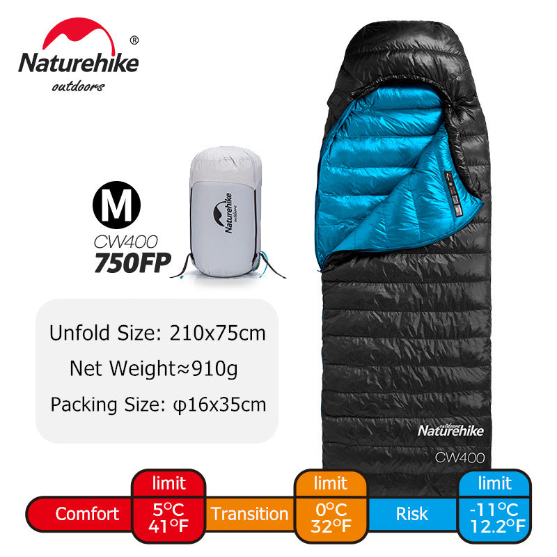 Naturehike Ultra-Light Goose Down Sleeping Bags provide ultimate comfort for winter camping.