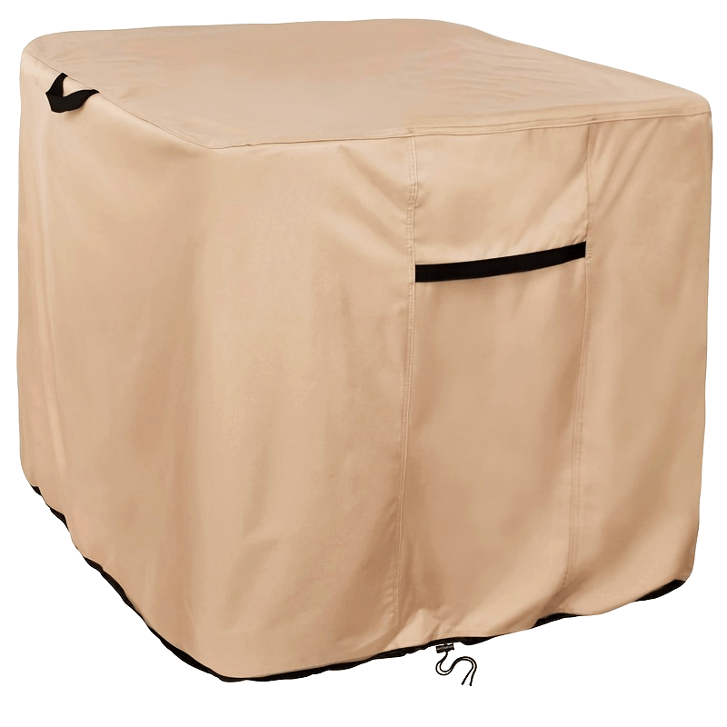 Protect your air conditioner from the elements with the Waterproof 400D Square Air Conditioner Cover. This cover fits units measuring up to 30 inches wide, 30 inches deep, and 32 inches high. No power is needed for installation, making it perfect for