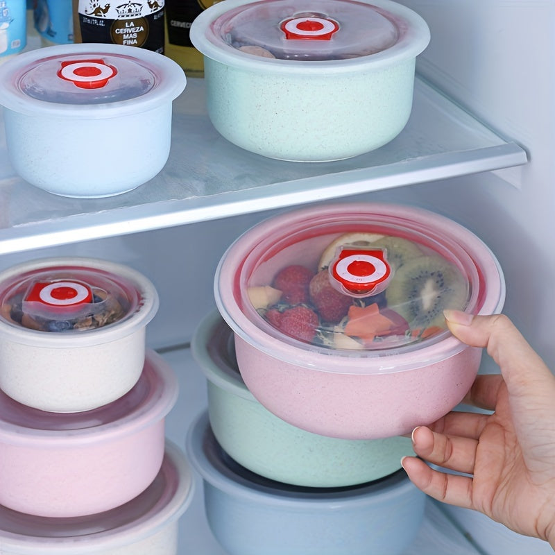 3 Airtight Food Storage Containers in Various Sizes, Perfect for Keeping Food Fresh - Essential for Summer, Lunches, Outdoors, and College Dorms.