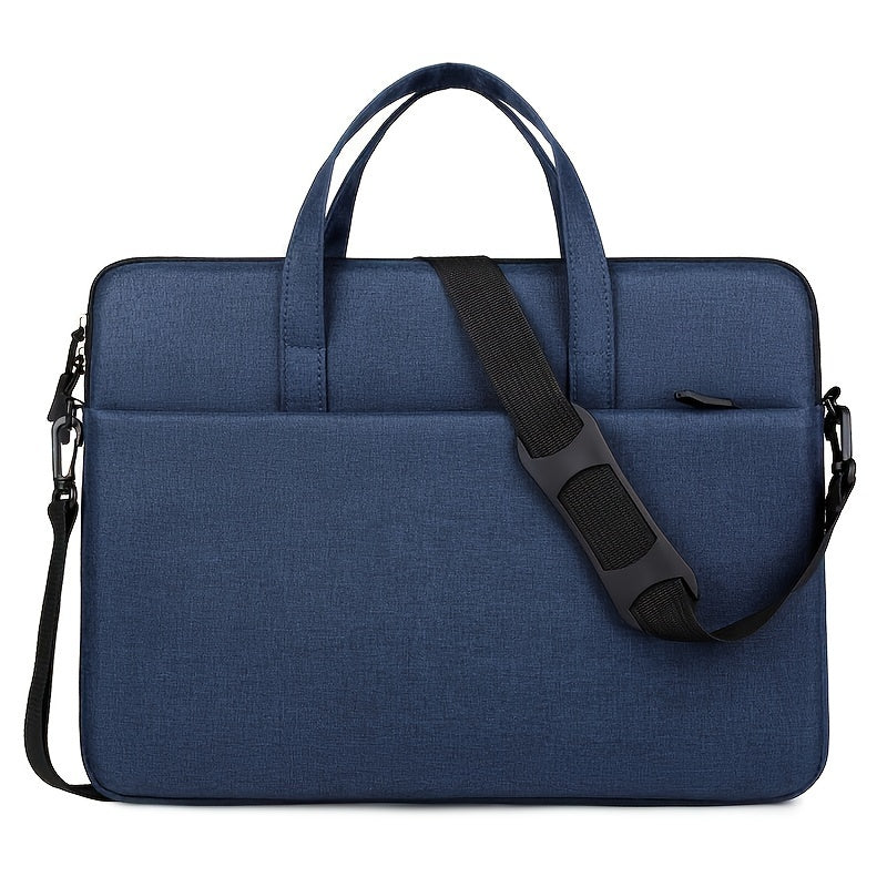 Crossbody laptop case for students.