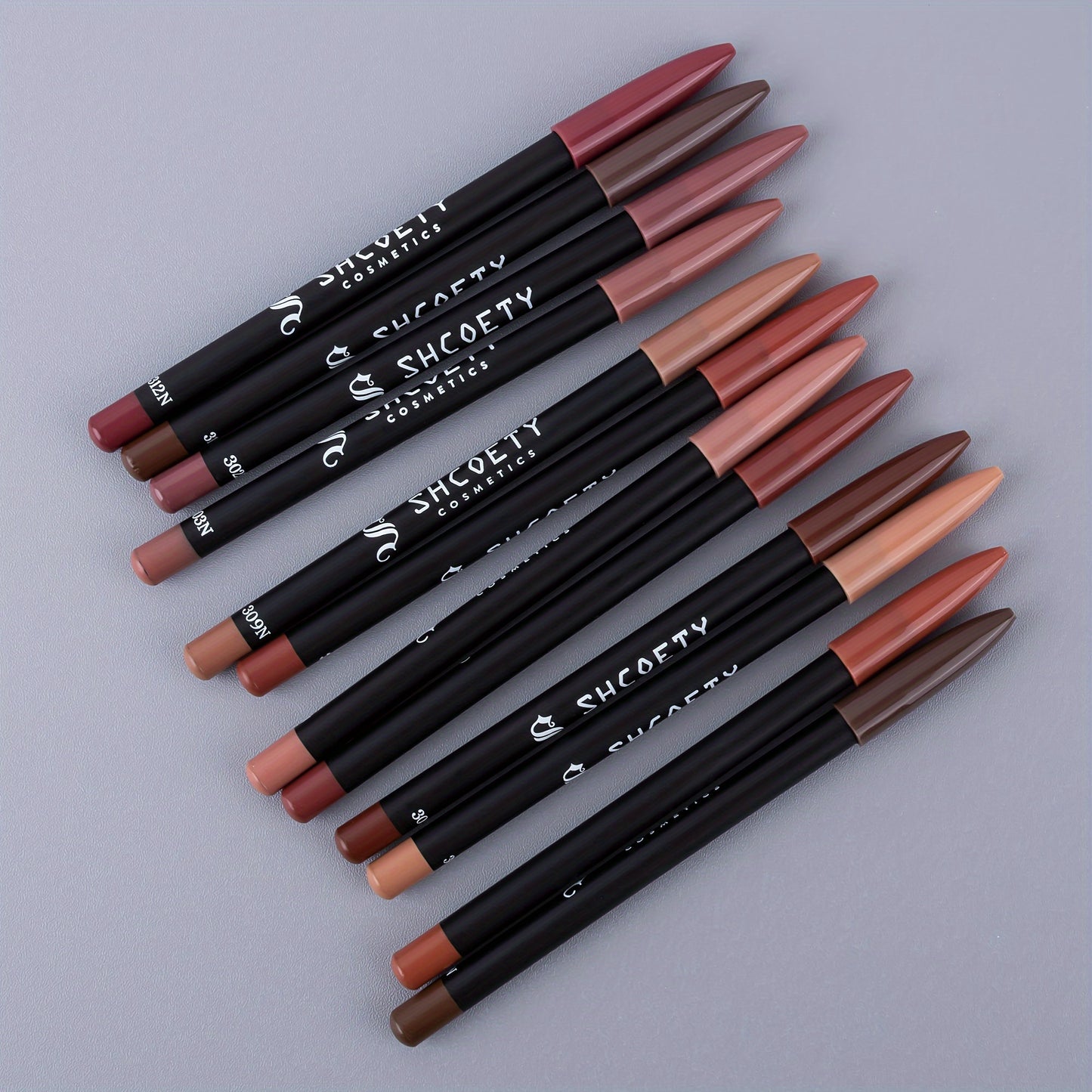 12-piece matte non-stick lip liner set, perfect for Mother's Day makeup.