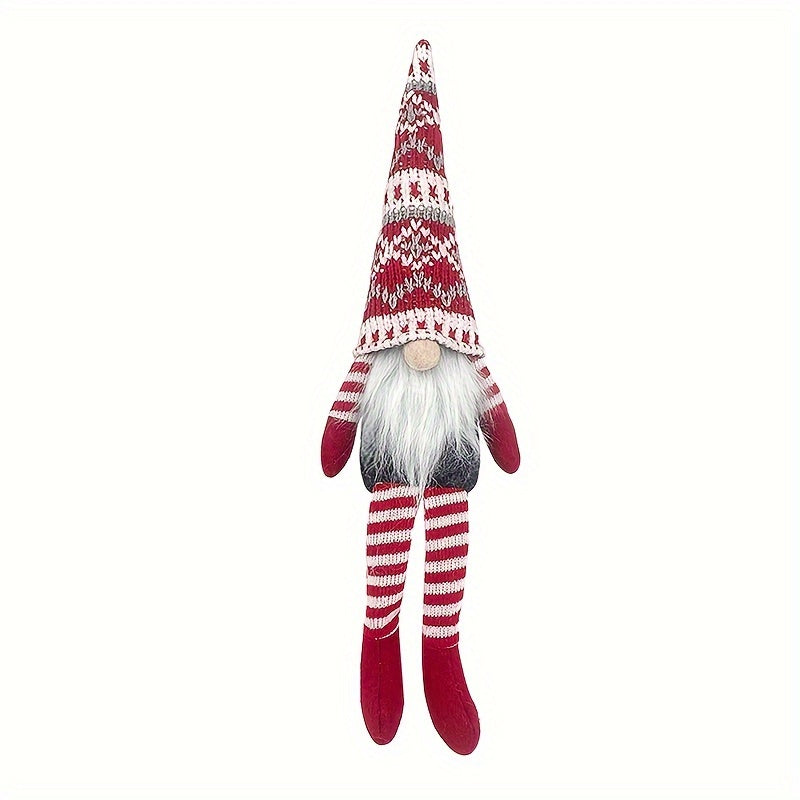 Add holiday cheer with a Christmas faceless old man decoration, measuring 36.07x8.89 cm, for your home decor.