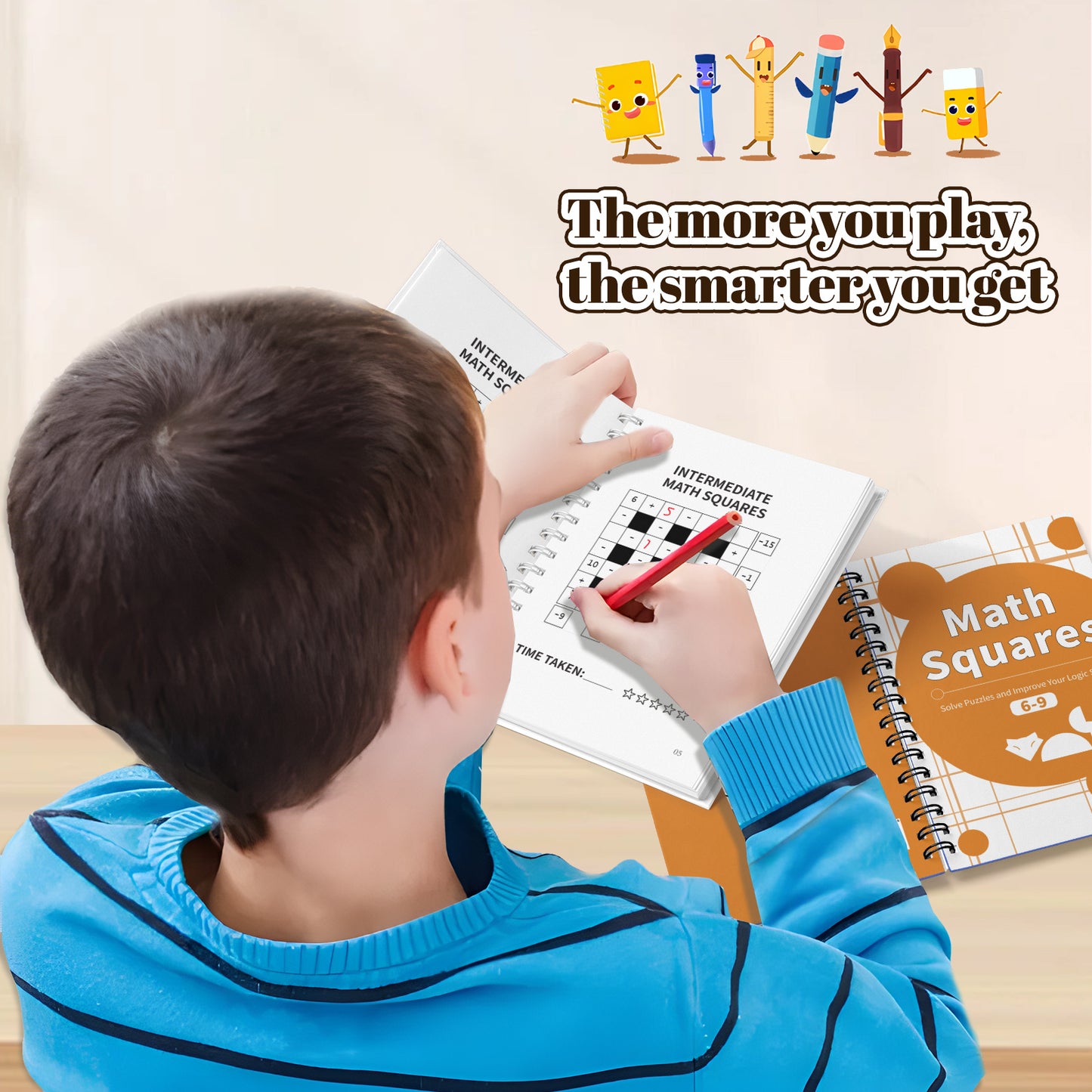 Improve your child's logical thinking with challenging Sudoku puzzles made for kids.