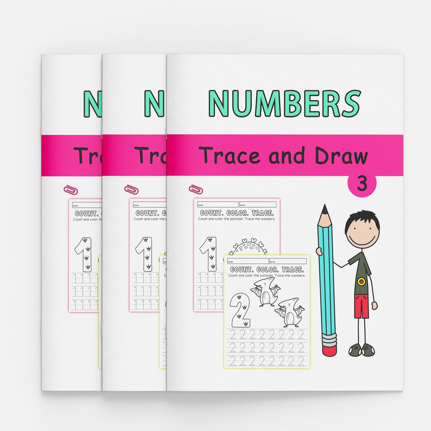 1pc My First Number Coloring Book for Kids, Interactive Educational Activity for Ages 4-8, English Language, Published by ZHIDIAN INTERNATIONAL (USA) LLC, May 1st 2024