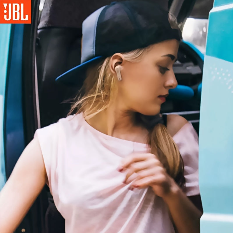 JBL WAVE FLEX True Wireless Earphones with Noise Reduction, Built-in Microphone