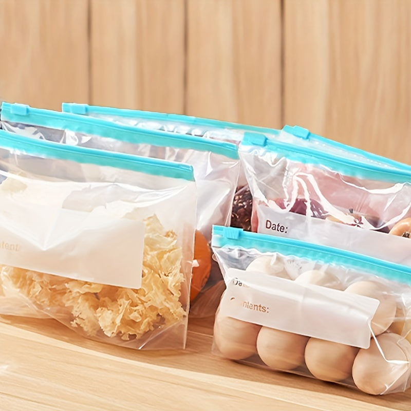 Set of 100 Elastic Fresh Keeping Bags and 45 Sealable Food Storage Bags, Ideal for Kitchen Organization. These bags are Food-Grade, Multi-Functional, Thickened, Freezer-Safe, and Self-Sealing.