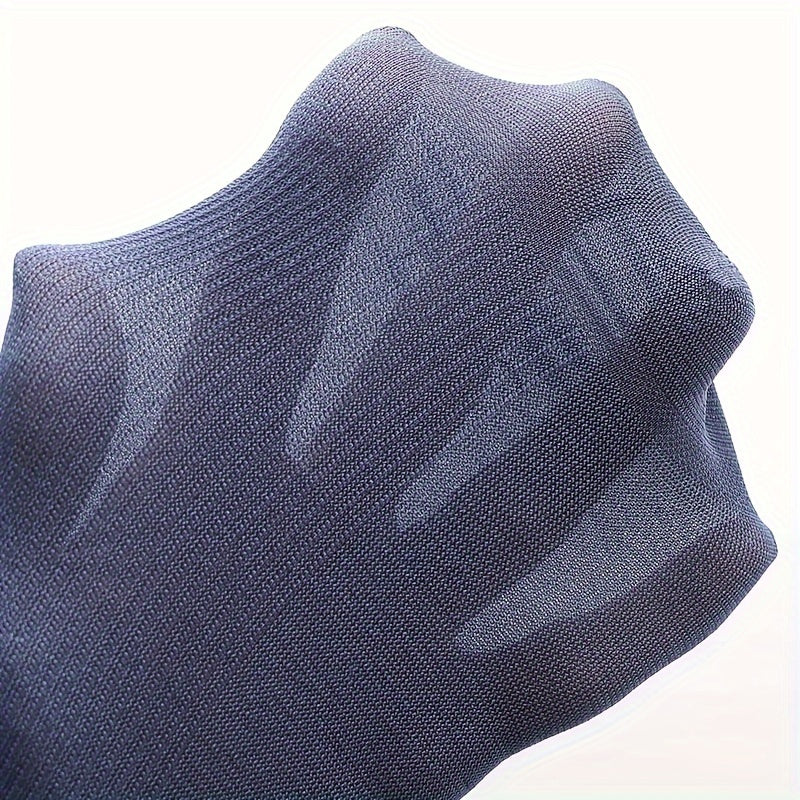 5 pairs of men's thin breathable business socks for summer, mid-calf length.