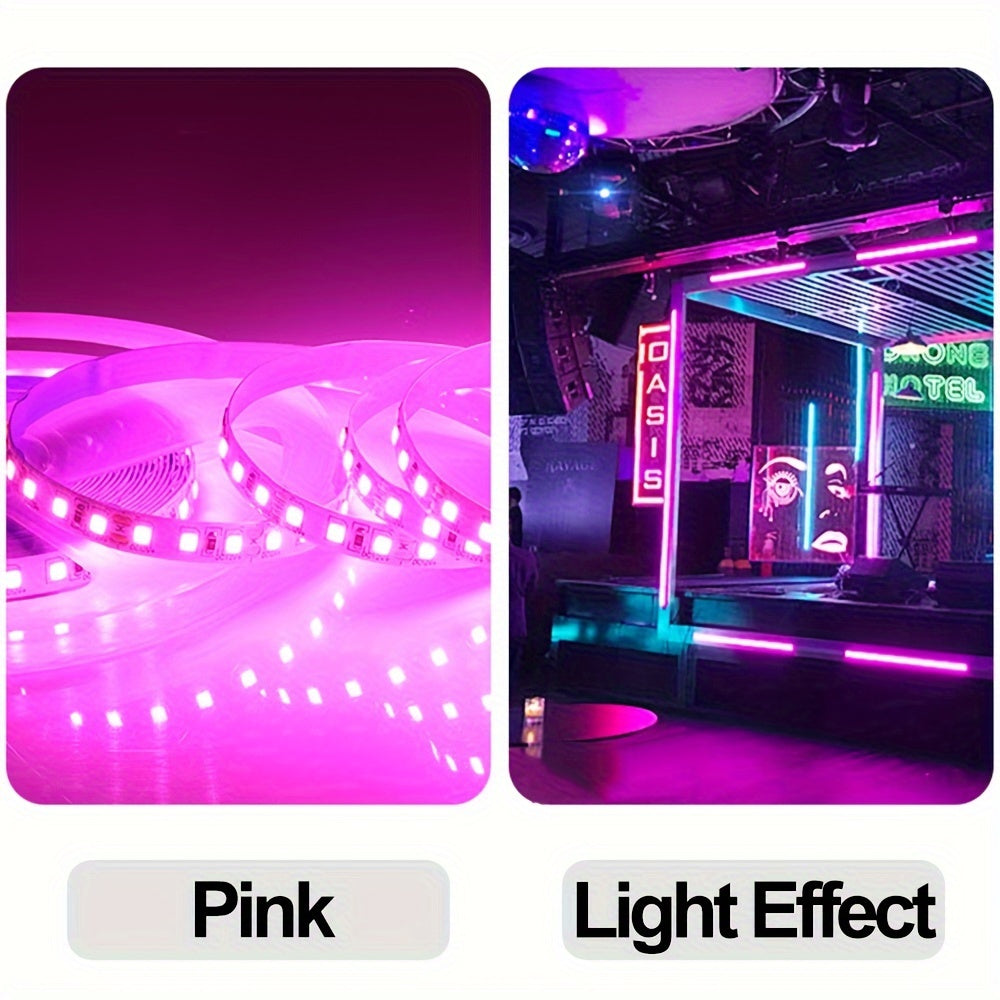 32.8ft/10m LED light strips, 24V, 2835 120LED/M, for home decor, plastic material, DC power.