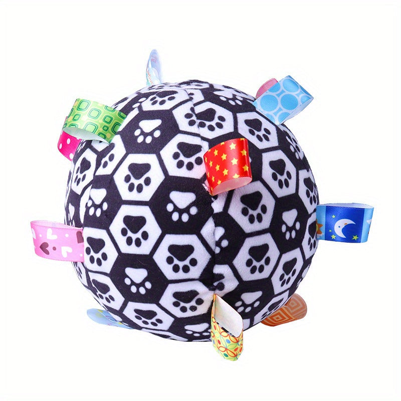 Easter Gift: Interactive Plush Ball for Dogs - 1pc Baby Hand Grab Ball with Rattle to Soothe