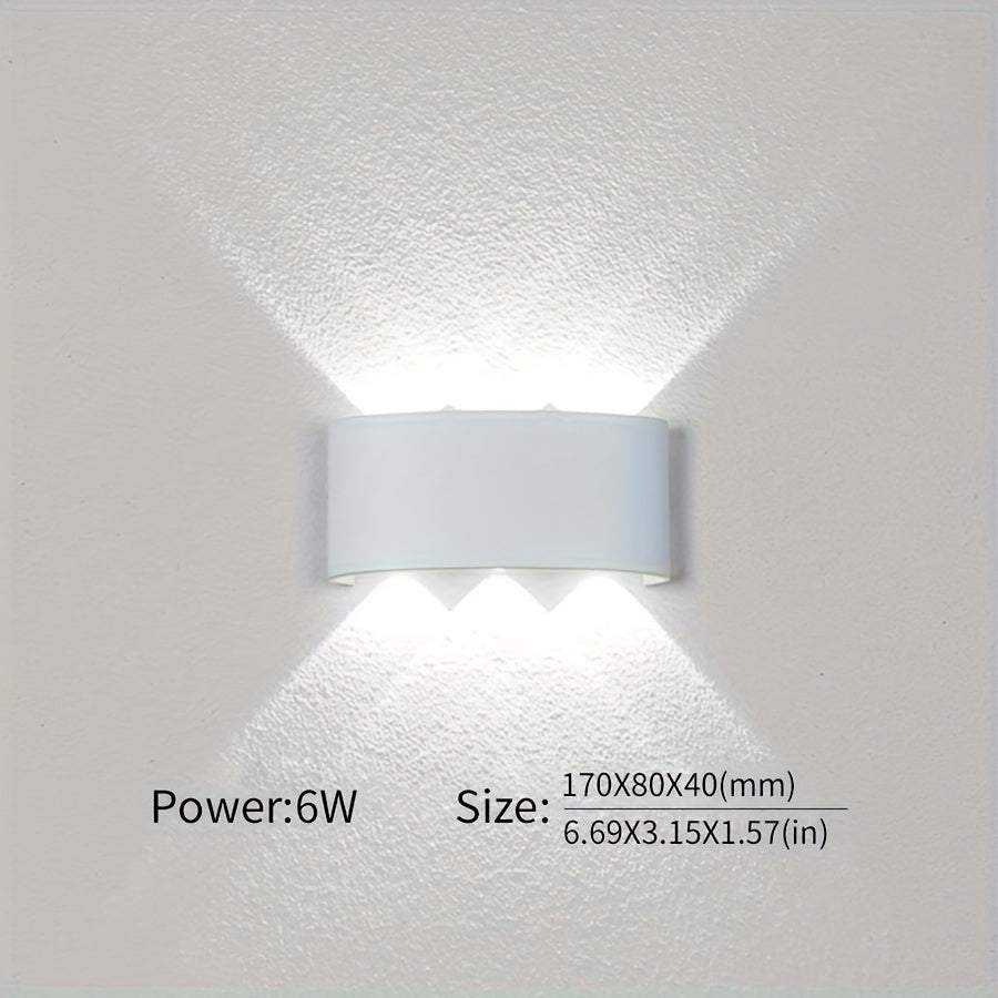 Various wall lights available in different wattages can be used for a voltage range of 85-265V.