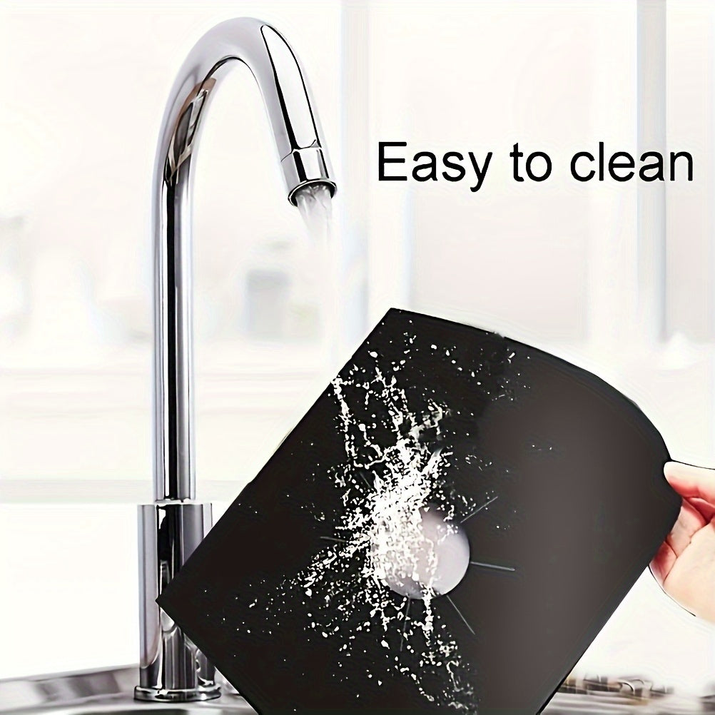 [Bestseller] Kitchen Reusable Stove Cover - Protect Your Burners and Keep Your Stove Clean with this 1pc/4pcs Stove Surface Protector - Essential Kitchen Cleaning Tool!