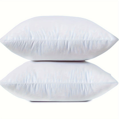 1 Utopia Style 18-Inch Pillow Insert made of machine washable 100% polyester fabric with a zippered closure. Designed for all-season use as a multipurpose cushion for home decor.