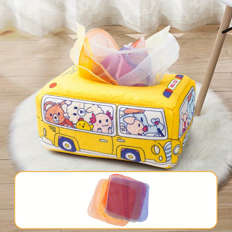 Introducing Baby's Magic Tissue Box: An Innovative Educational Toy for Sensory Exploration and fine motor skill development - Ideal for Children's Play and Learning! The Perfect Gift for Christmas and Halloween!