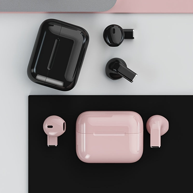 New Senyang True Wireless Mini In-Ear Headphones feature HIFI Dolby Bass, 3D Stereo Sound, HD Calling, Touch Controls, and a Semi-Open Back Design. Ideal for Android & iPhone, for Gaming &