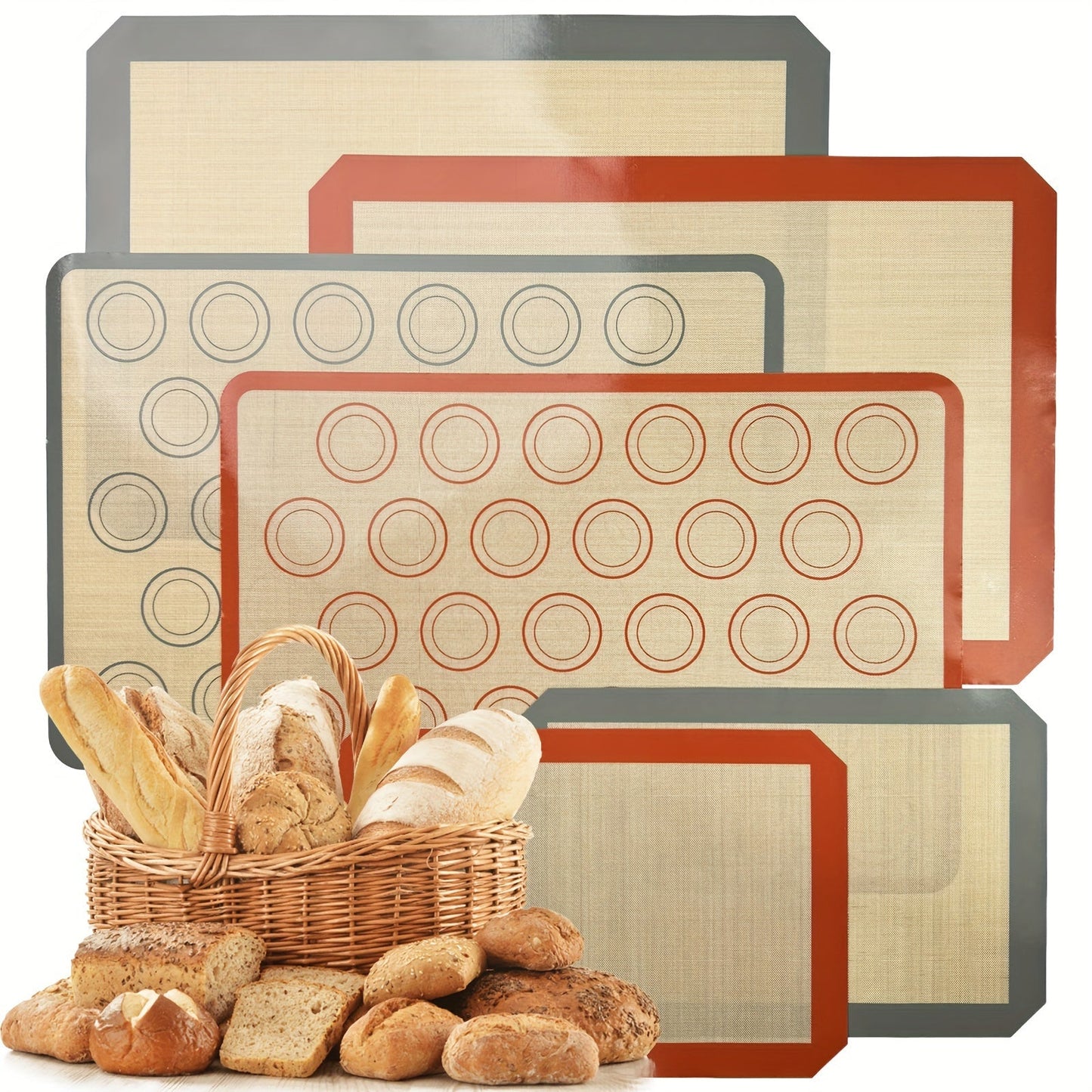 Silicone Baking Mat with 0.4mm Thickness