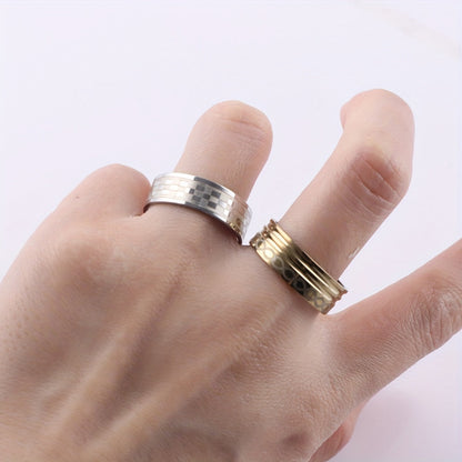 Set of 20 Fashion Rings crafted from durable Stainless Steel featuring a Wide Band and Adorable Heart Design. Perfect for mixing and matching with everyday outfits, suitable for both Men and Women. Comes packaged in an Opp Bag.