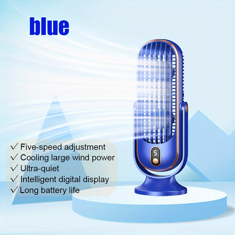 Portable Air Conditioner Fan, suitable for cooling bedrooms and offices. Can also be used as a small desktop fan. Perfect gift for birthdays or Christmas, great for fishing, camping, and travel.