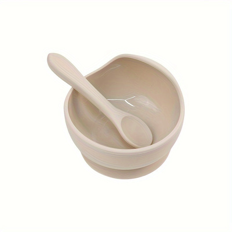 TYRY.HU offers personalized Customized Baby Bowl with Suction, featuring a 2-piece set of silicone bowl and spoon. These BPA-free self-feeding utensils are perfect for your little one. Personalized name option available.