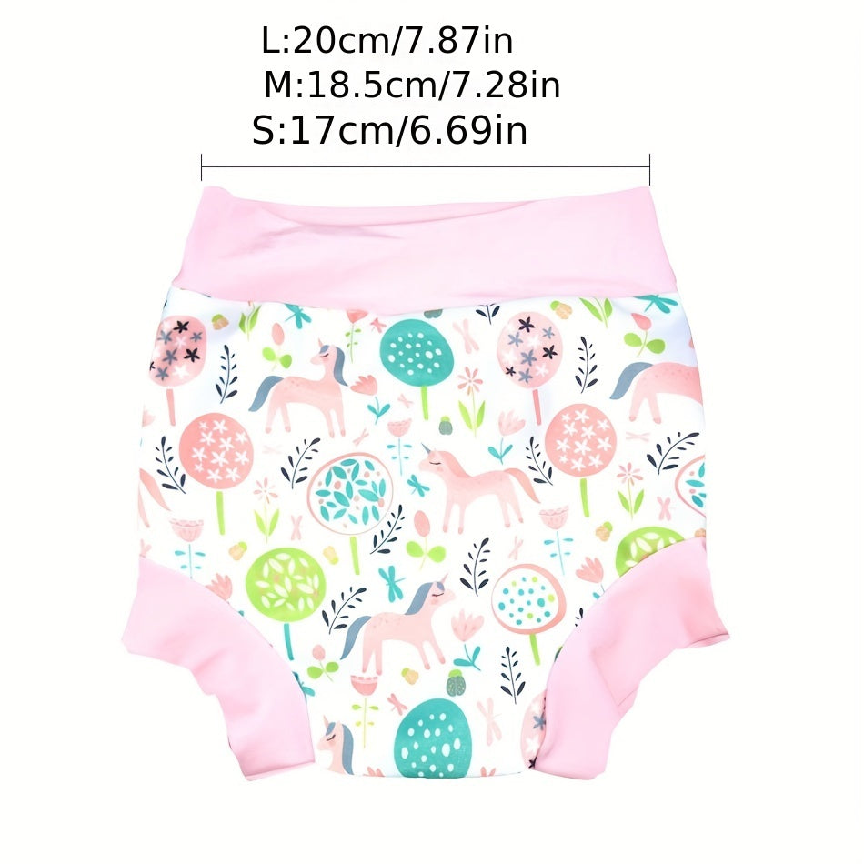 Ensure Your Newborn's Safety and Comfort with our Leakproof High Waist Baby Swimwear!