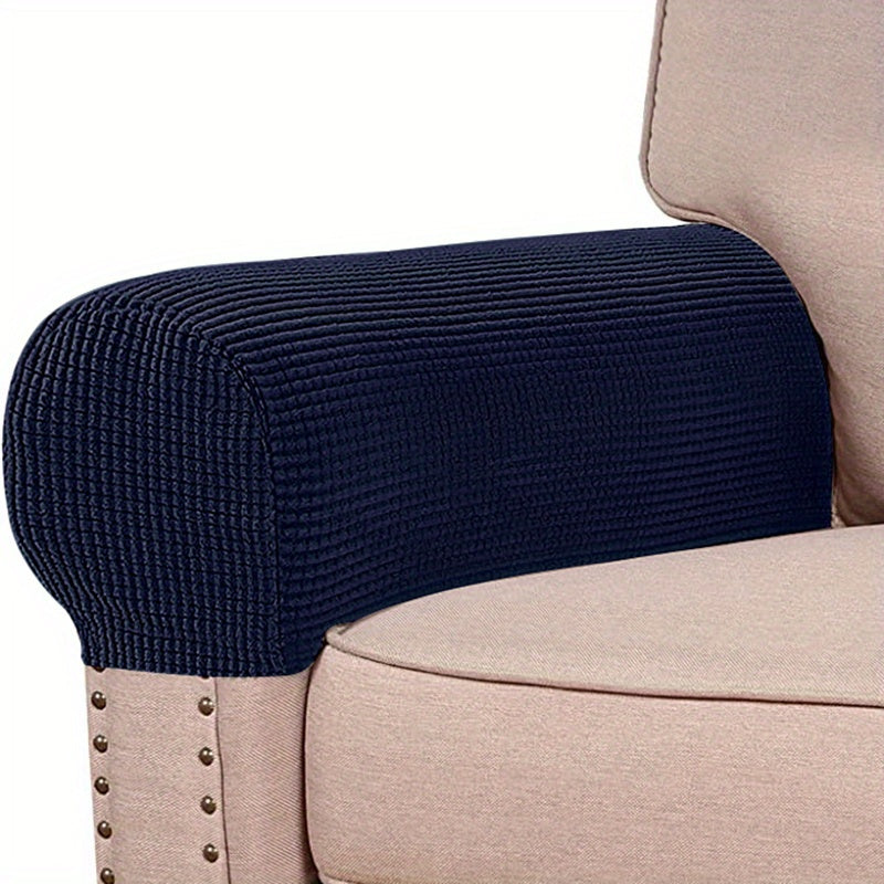 2 dona Spandex Armchair Slipcovers, kreslolar va divanlar uchun cho'ziluvchan qulaylik qoplamalari. Uy dekoratsiyasi uchun sirpanmaydigan divan qoplamasi mebelni himoya qiladi.