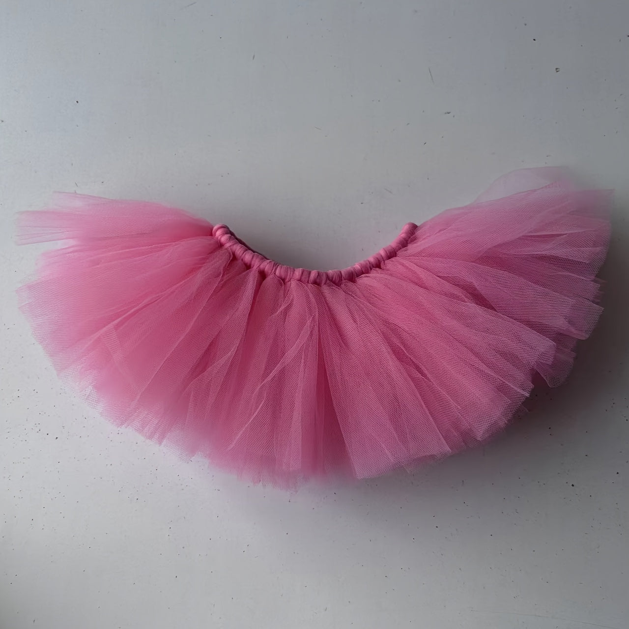 Newborn Girls' Pink Ballet Skirt Set and Floral Headband - Perfect Outfit for Festive Occasions - Includes Puffy Tulle Skirt, Headband, and Nylon Material - Ideal for Birthdays, Photo Props, or Baby Gifts