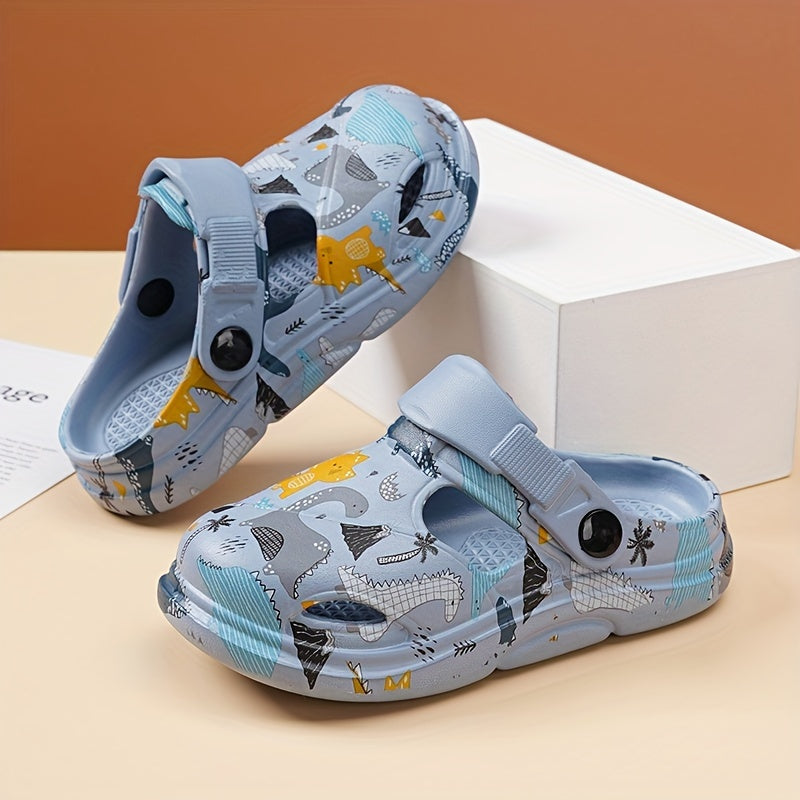 Boys' soft sole clogs for year-round comfort and traction.