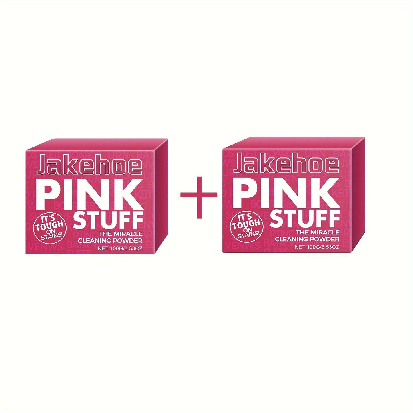 Experience the transformative power of Jakehoe Pink Stuff Miracle Cleaning Powder with this convenient 2 pack! Specifically designed for metal surfaces, this low odor formula uses citric acid to provide deep cleaning for your range hood, stovetop, and