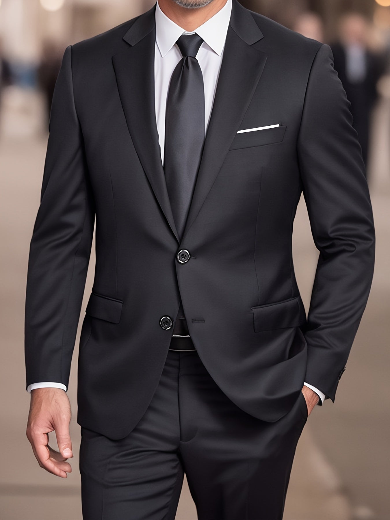 Men's 2-piece Suit Set for Business or Party