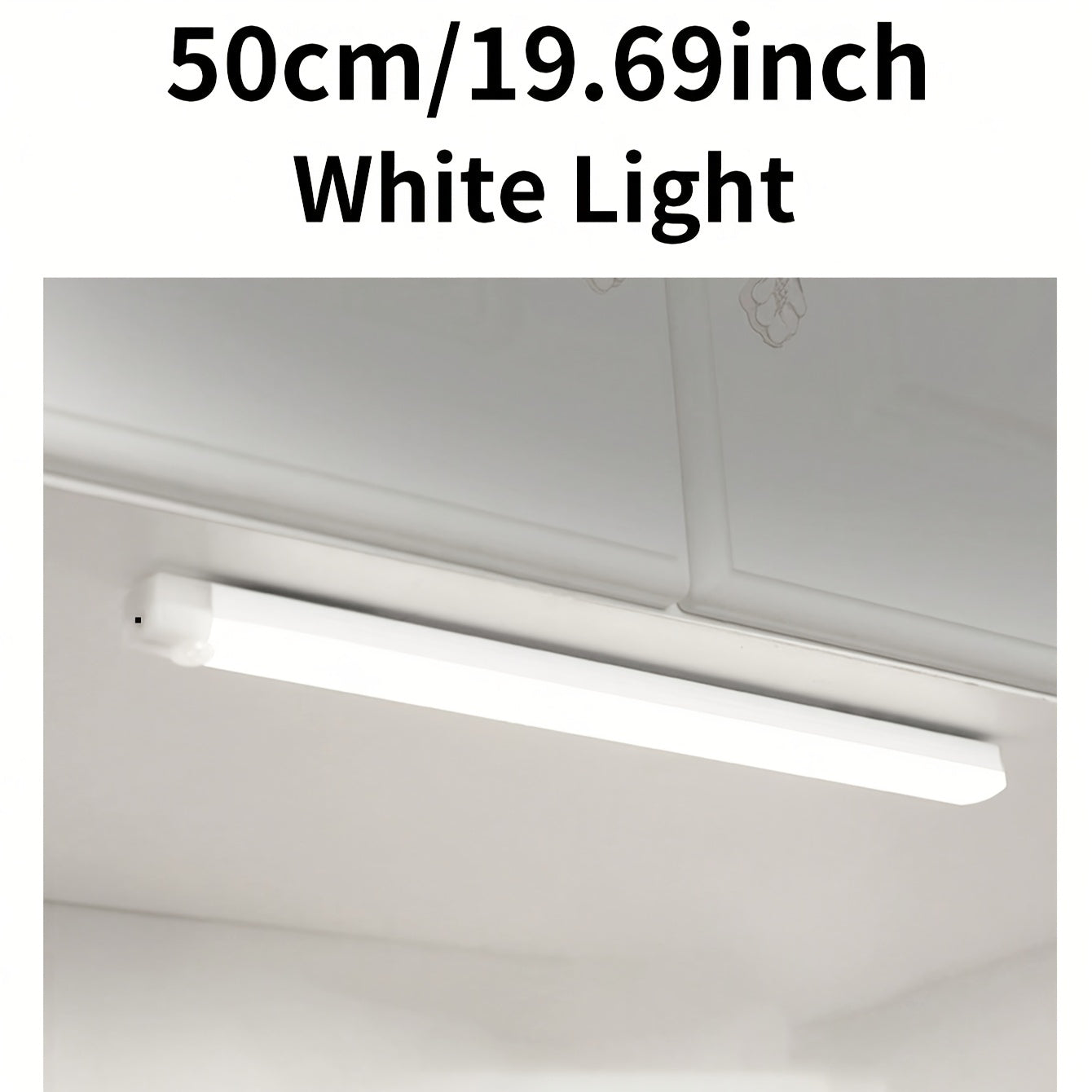 Rechargeable motion sensor light for indoor use with various mounting options and touch switch. Suitable for multiple areas such as rooms, kitchens, closets, and bathrooms. Built-in lithium