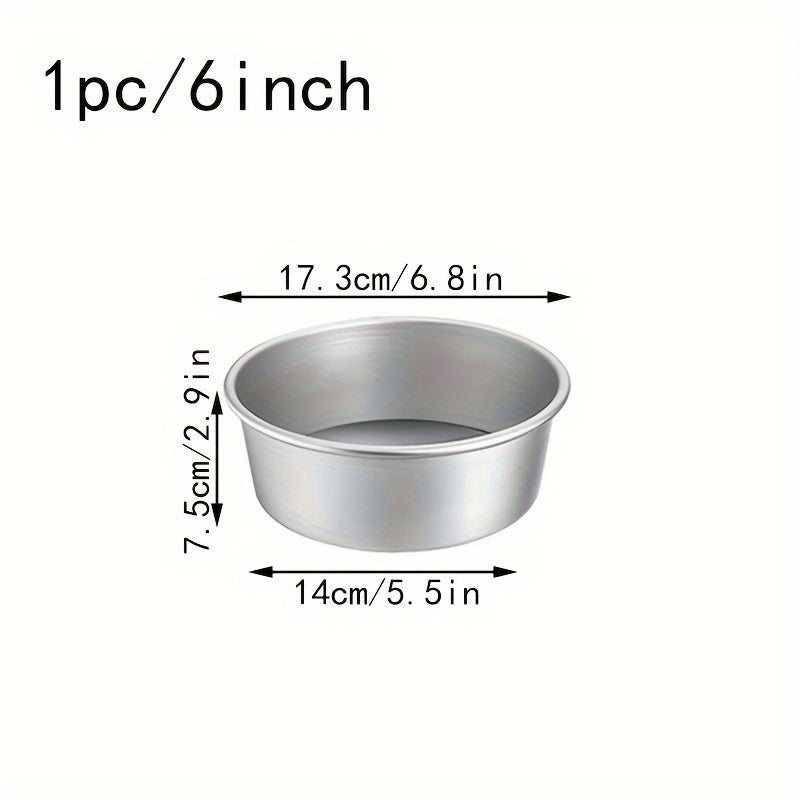 Removable Bottom Round Cake Pans Set - 10.16, 15.24, 20.32 cm Sizes
These easy-release hard anodized aluminum baking molds are perfect for daily use or special occasions such as birthdays, weddings, parties, and more. Also suitable for muffins and