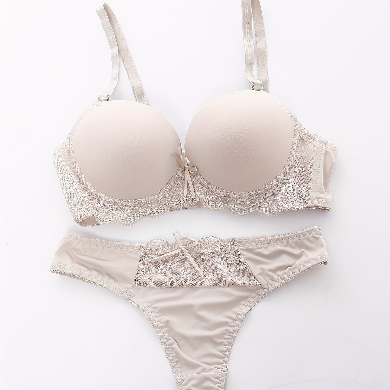 Lace bra set for women