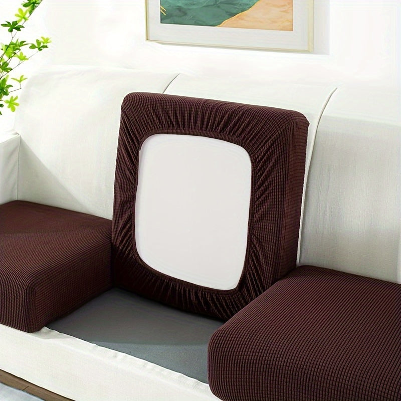 Simple and modern sofa cover that fully wraps and protects your sofa with anti-slip features, suitable for all seasons.