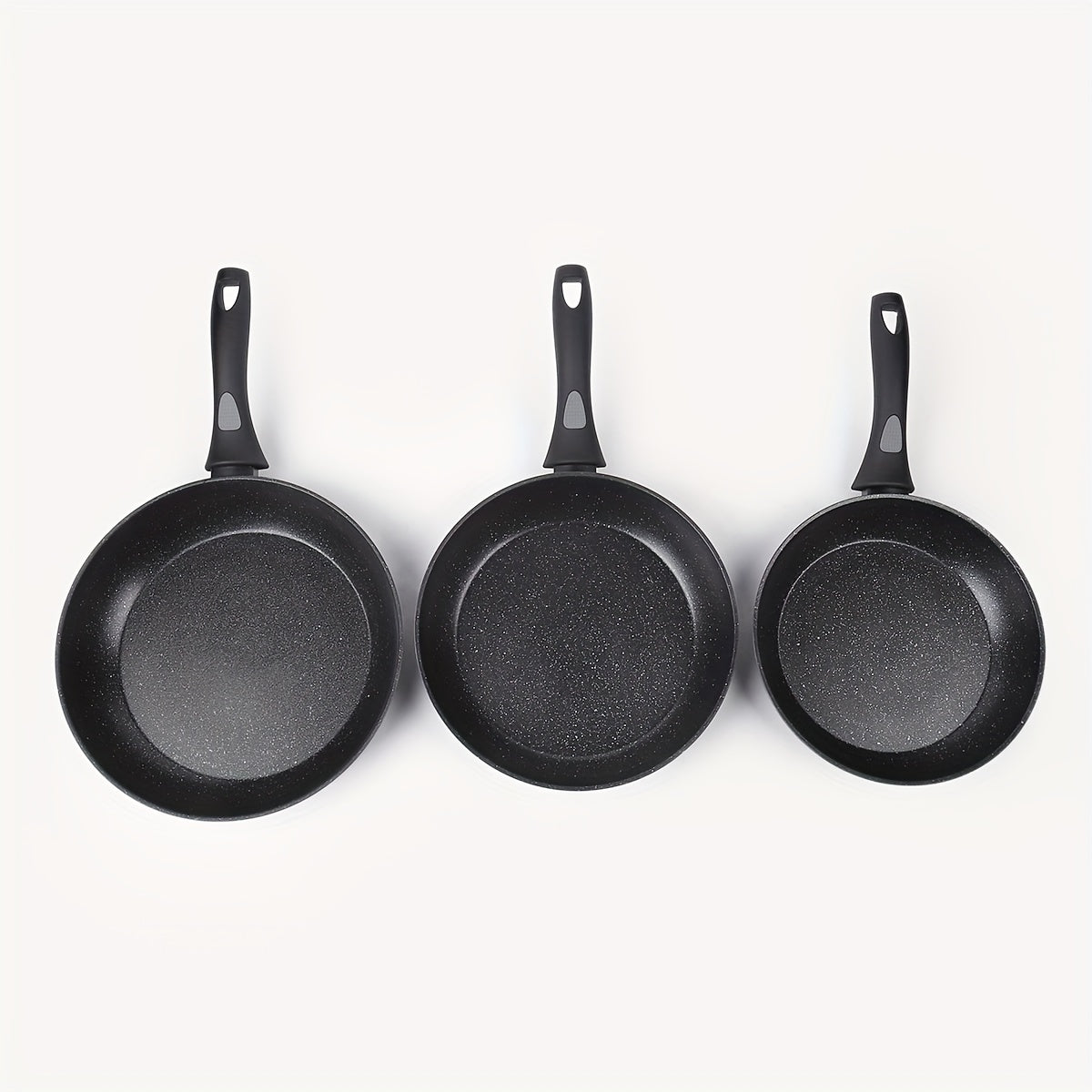 Non-Stick Frying Pan with Cast Iron Skillet and Marble Coating - Ideal for Induction and Gas Stoves, Low Smoke Production, Perfect for Pancake Cooking - Great Kitchen Gift