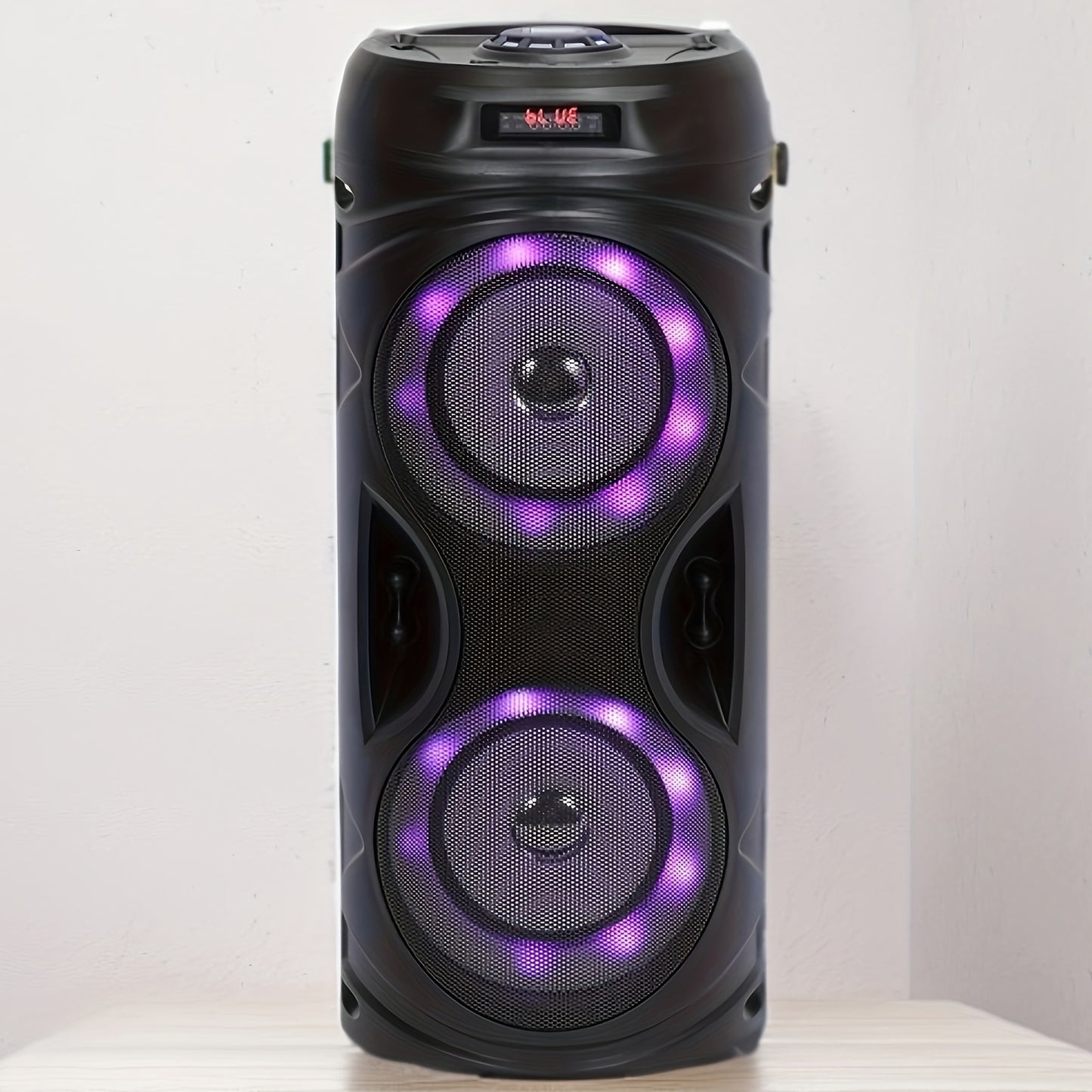 EPS01 Wireless Speaker With Subwoofer, Large Boombox Speaker, Stereo Speaker, Outdoor Party Disco Light with TWS and TF capability.