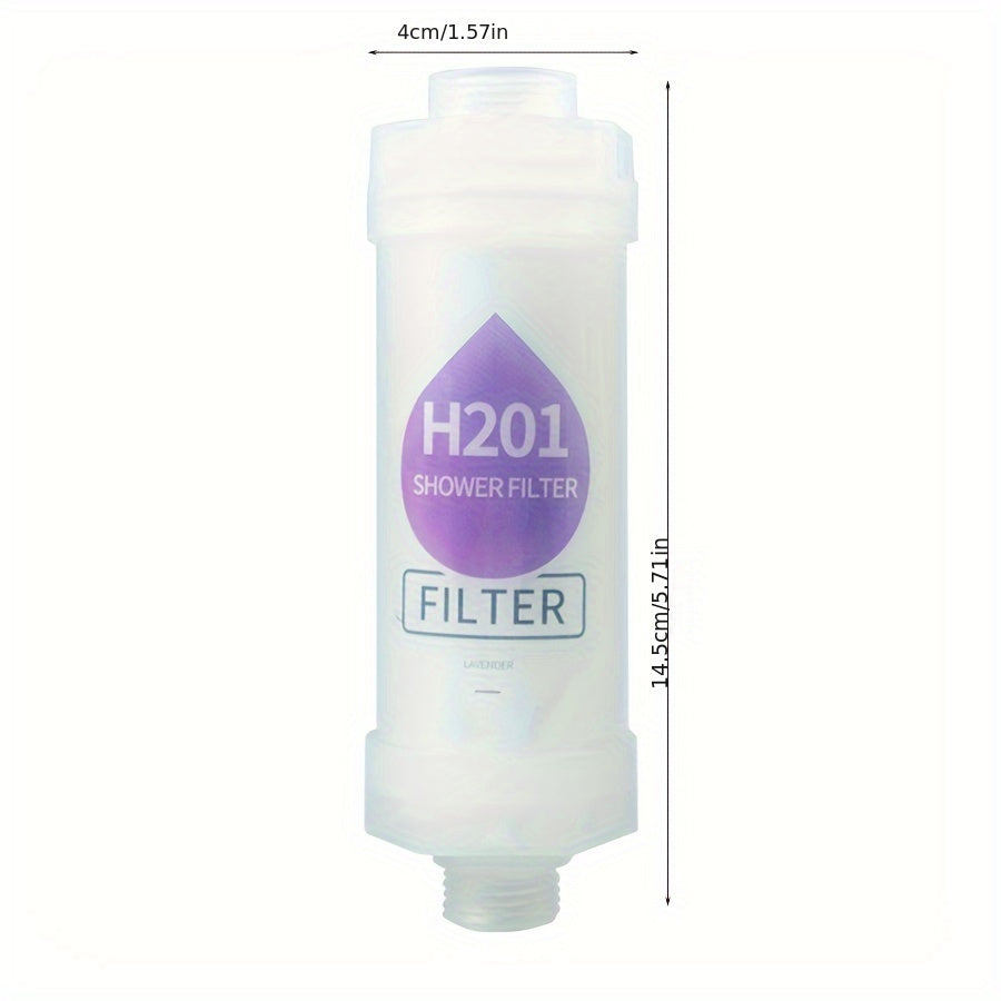 Bath shower filter with aromatherapy and water purification for removing excess chlorine from home water.