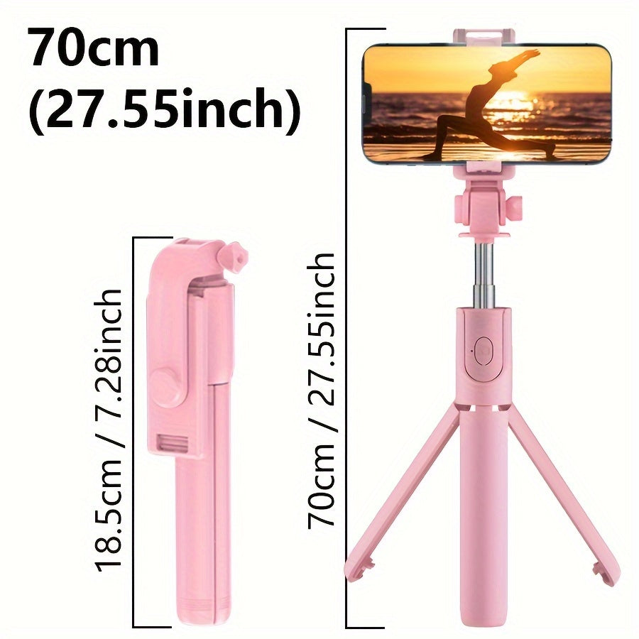 Wireless Selfie Stick with Tripod and Remote Control