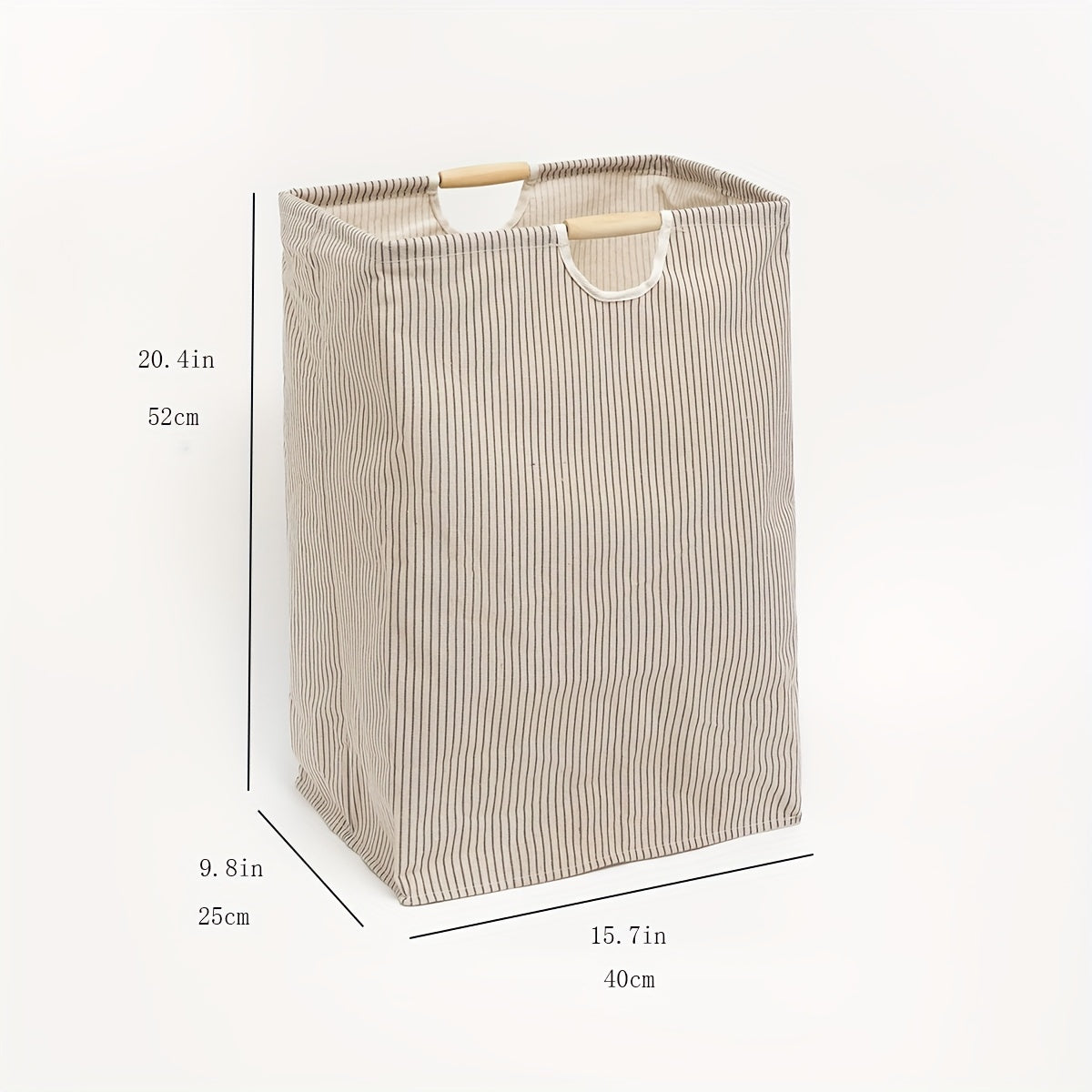 Fold and store your laundry easily with this 1-piece collapsible laundry basket. Featuring handles for easy transportation, this large hamper is perfect for storing clothes, towels, and toys in your family or dorm. Keep your bathroom, bedroom, or laundry