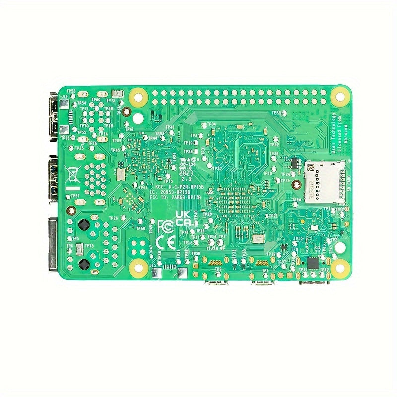 1 шт. Raspberry Pi 5 модель с LPDDR4 RAM, процессором Cortex-A76, гигабитным Ethernet, USB 3.0, PCIe, операционной системой Linux, программированием на Python, одноплатный компьютер