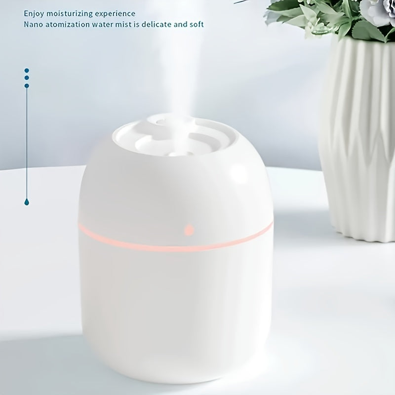 USB Home Humidifier & Aroma Diffuser: Cool Mist Air Freshener for Back to School