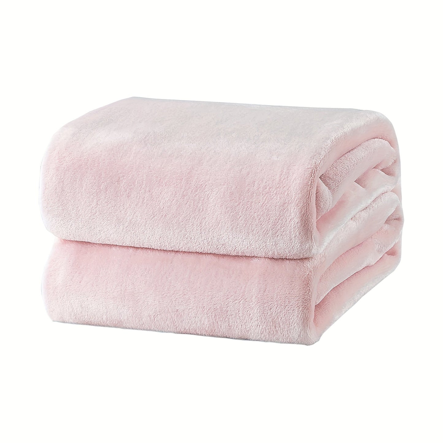 Soft and plush fleece blanket for the couch, in a solid color. This 300GSM flannel blanket is super soft and fuzzy, perfect for all seasons. A cozy and stylish Christmas present.