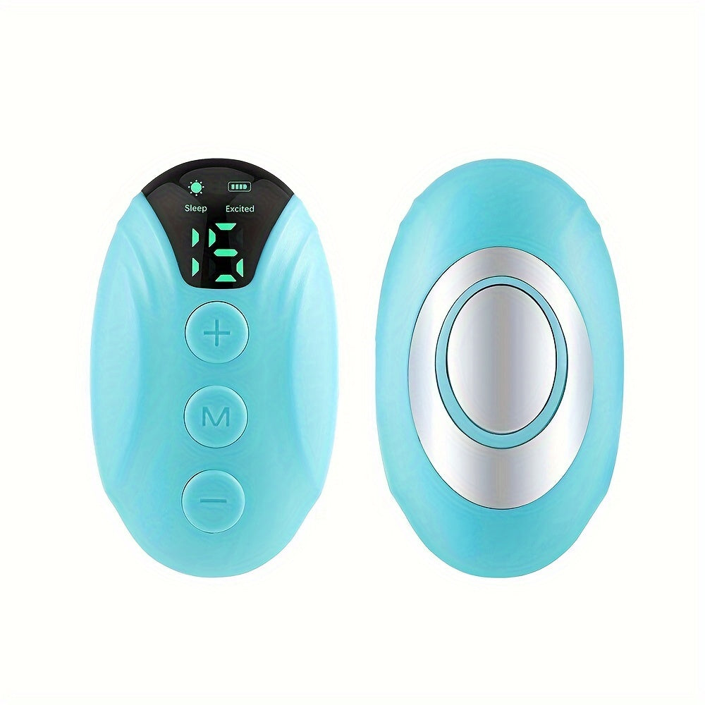 Handheld Sleep Aid Device with USB Rechargeable Lithium Polymer Battery - Portable Sound Machine for Relaxation and Stress Relief. Non-Wireless Sleep Assist Tool for Adults 14+. Perfect Valentine's or Christmas Gift.