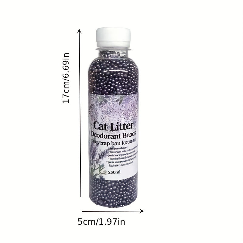 Strong odor remover and litter box crystals for fresh, clean home. Perfect for cat litter and pet cleaning.